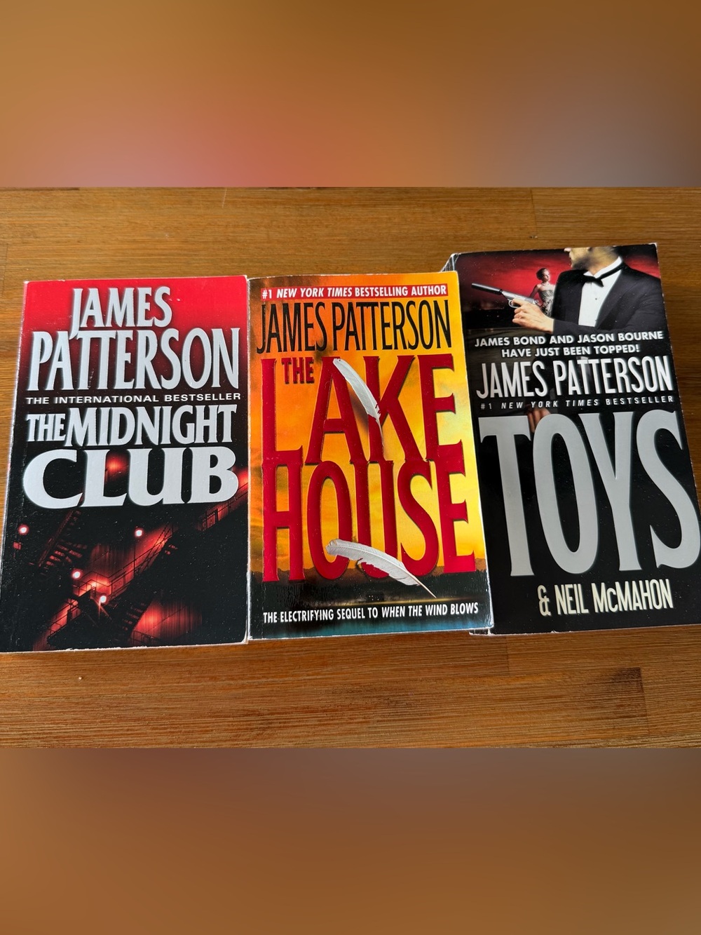 James Patterson - 3 Books - other books available
